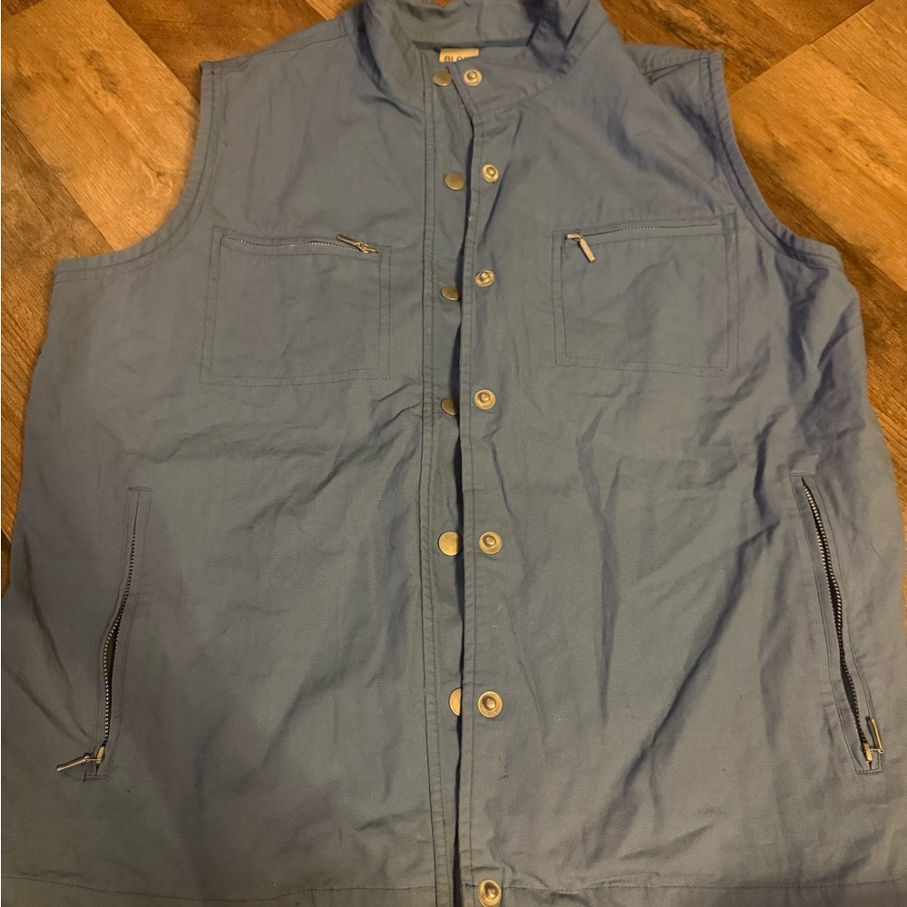 Blair Steel Blue Vest